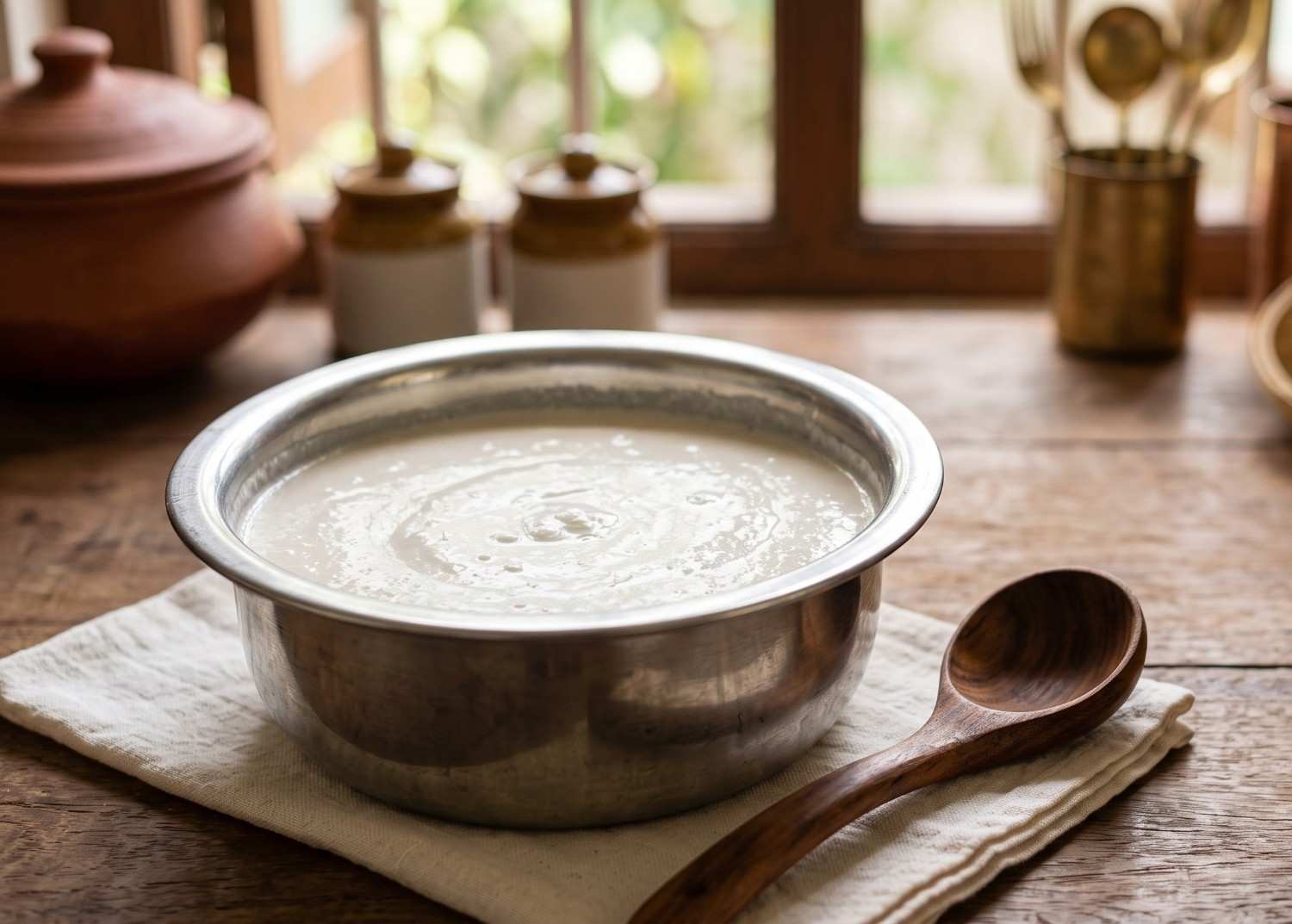 Fresh batter bowl