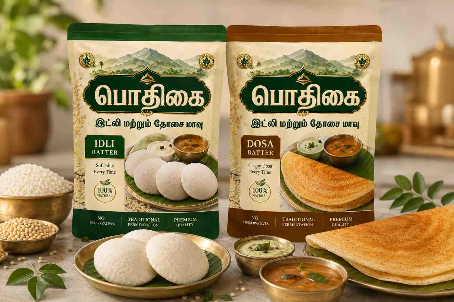Pothigai product packaging