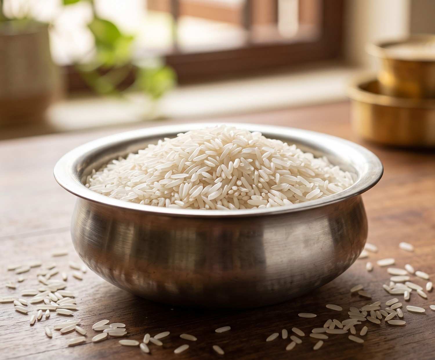 Rice grains